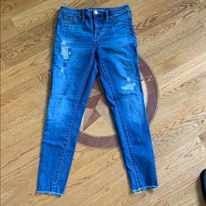 Mossimo high rise jegging size 6